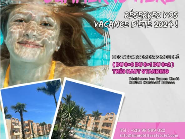 Apartment in Sousse,Chott Mariem