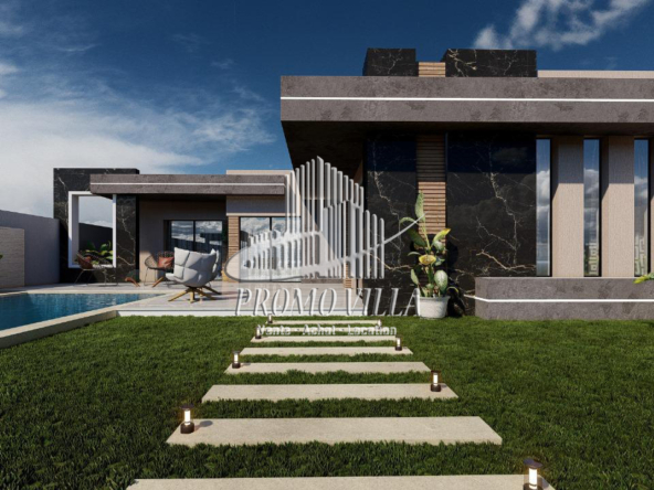 à Vendre Villa moderne plain-pied avec piscine à hammamet sud